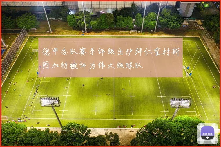 德甲各队赛季评级出炉拜仁霍村斯图加特被评为伟大级球队